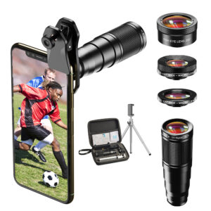 4 in 1 Cell Phone Camera Telephoto Lens Kit