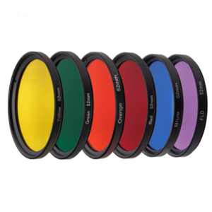 52mm Creative Color Filter Kit – 6 Vibrant Camera Filters