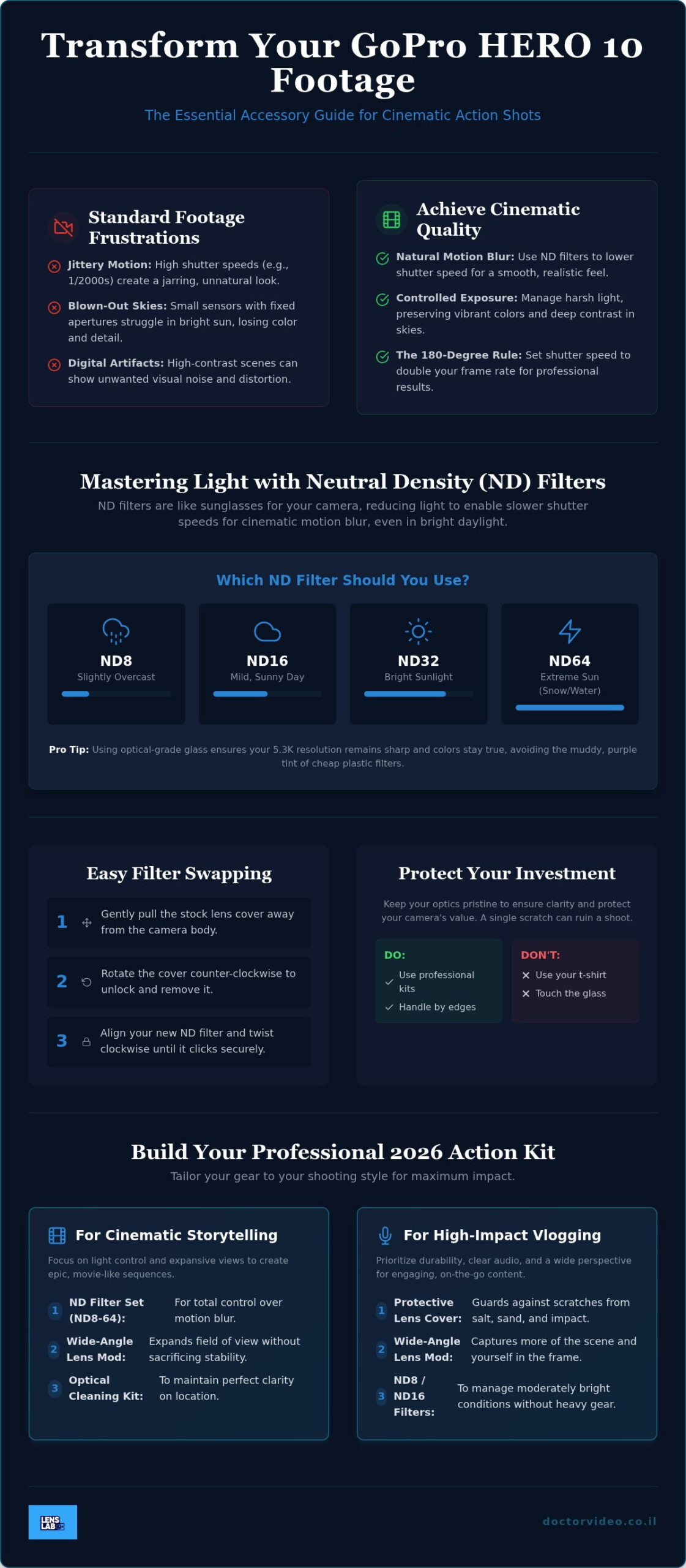 GoPro HERO 10 Accessories: The 2026 Guide to Cinematic Action