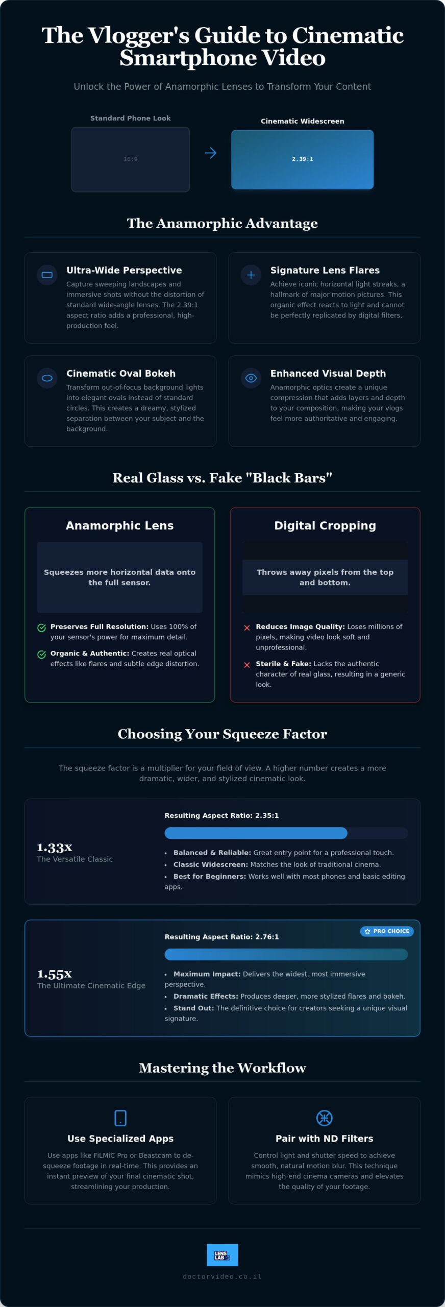Best Anamorphic Lens for Vlogging: 2026 Mobile Cinema Guide