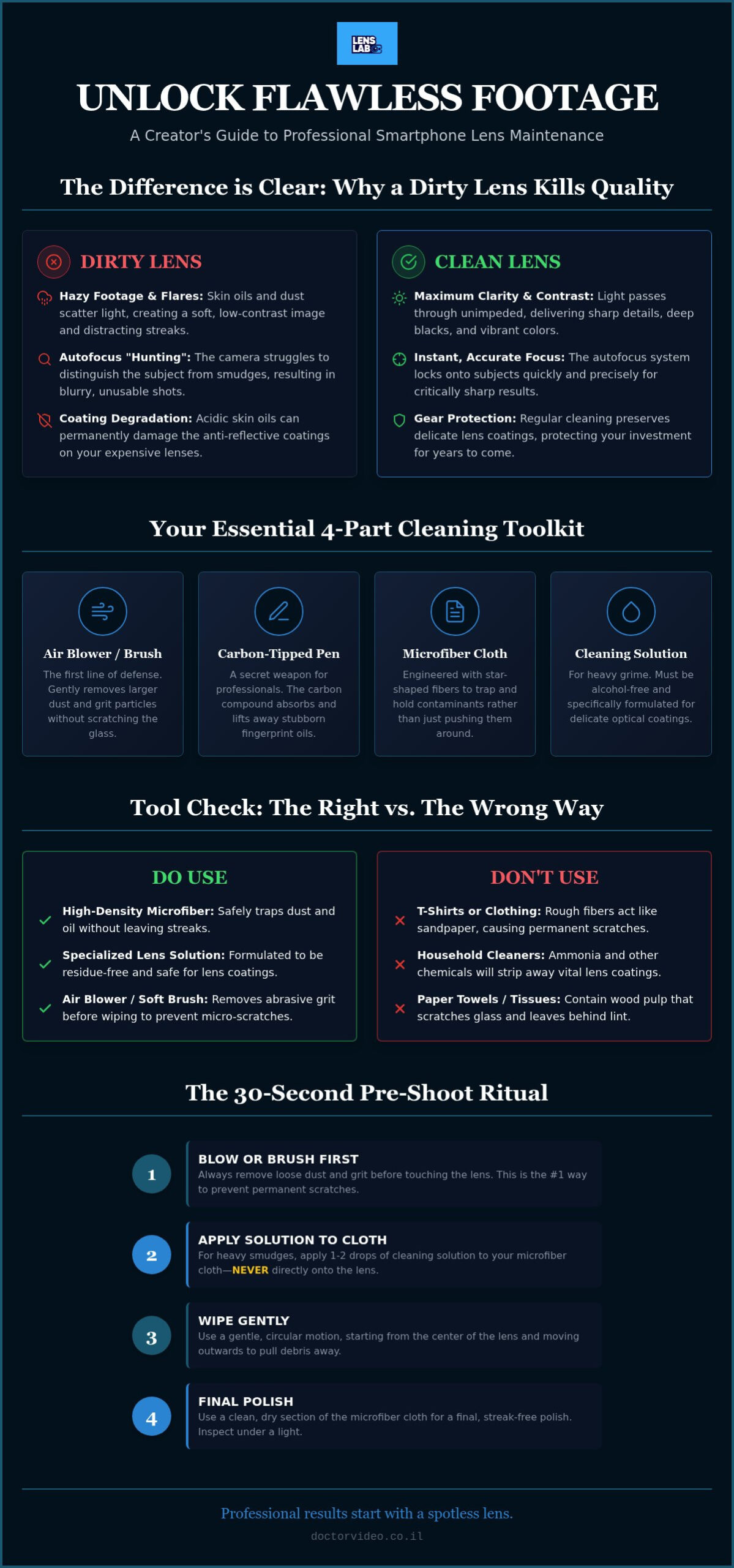 How to Clean Your Smartphone Lenses: The Ultimate 2026 Creator’s Guide