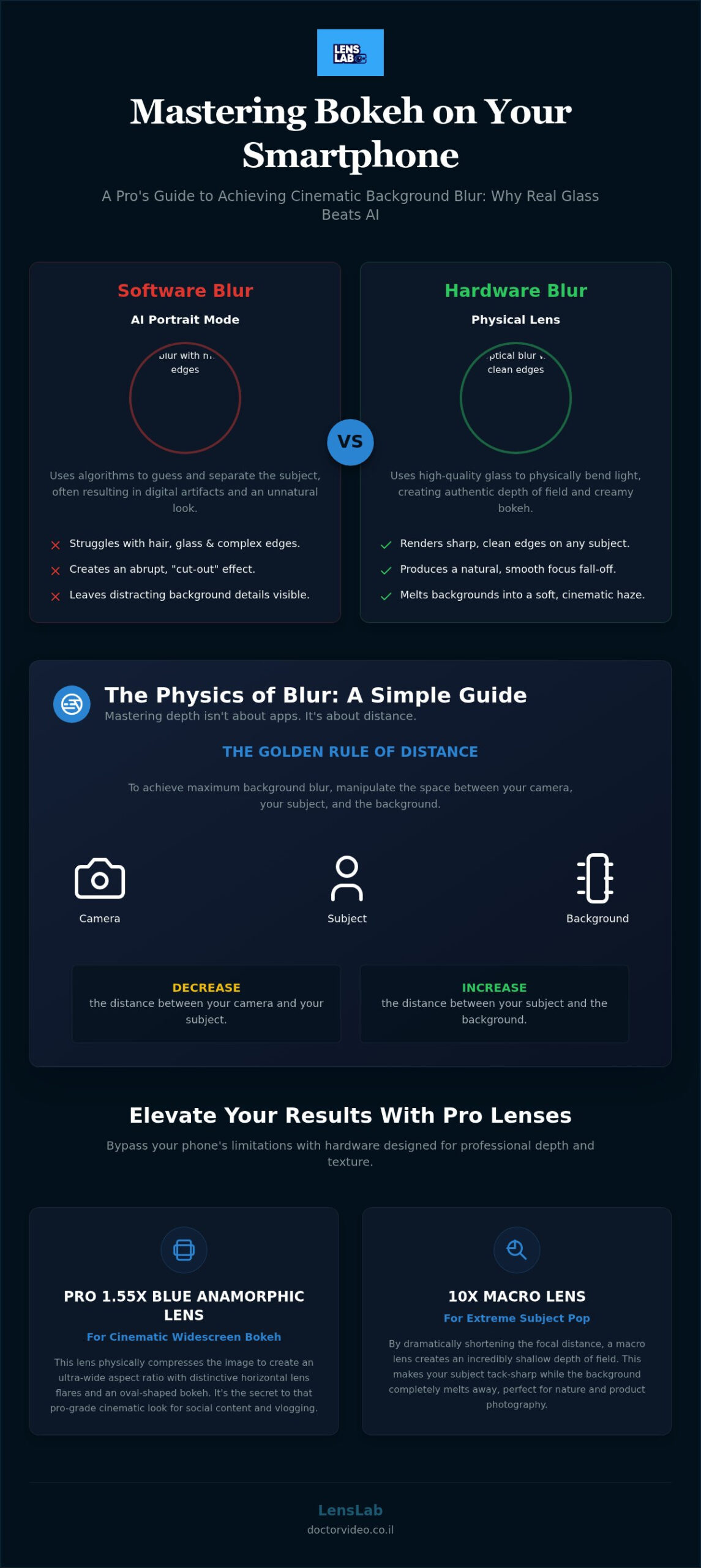 Portrait Mode vs Lens for Blurry Background: 2026 Pro Guide