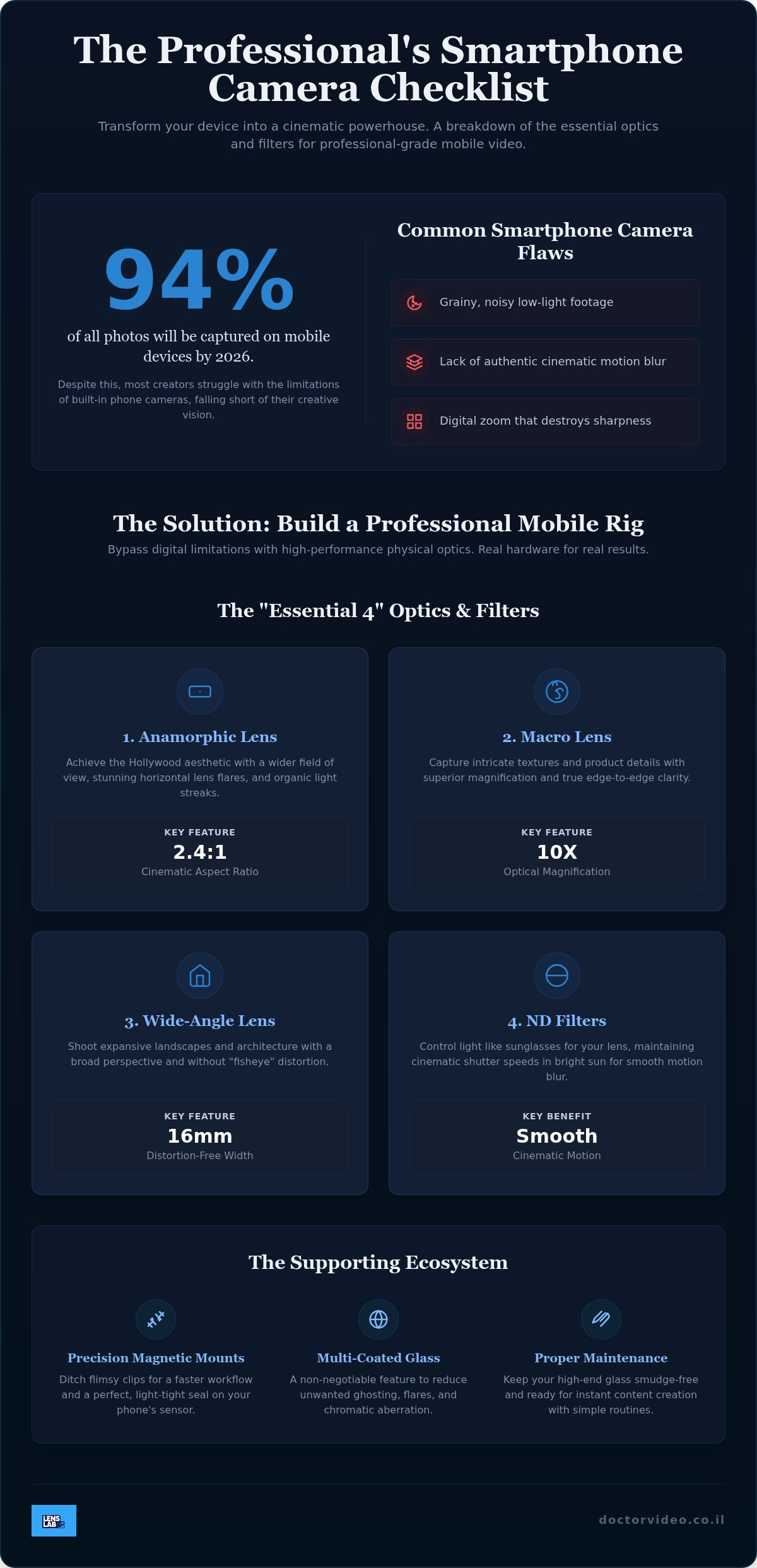 The Ultimate Smartphone Camera Upgrade Kit Checklist for 2026